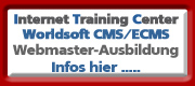 Intenet Training Center Worldsoft CMS/CMS Webmaster Ausbildung
