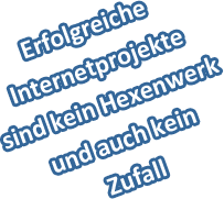 Erfolgreiche Internetprojekte